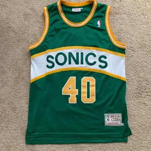 Shawn Kemp Seattle SuperSonics Jersey
